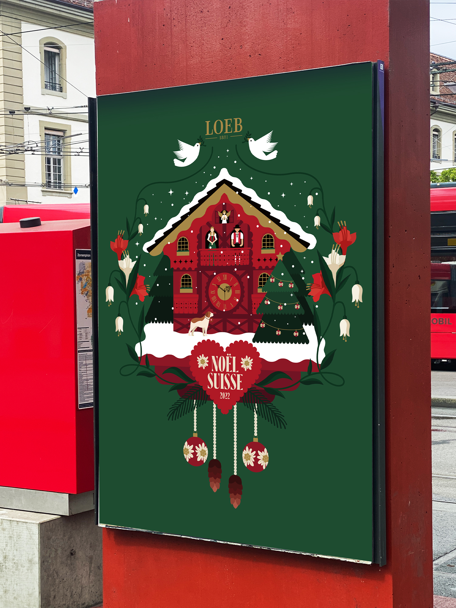 LOEB Illustration Plakat